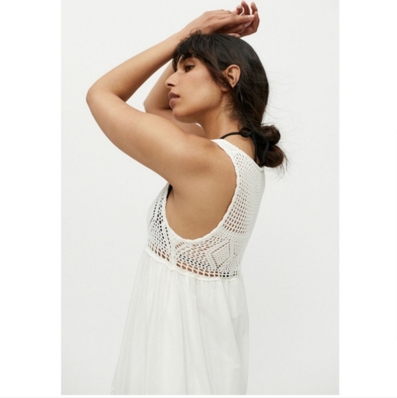 UO Boardwalk Crochet Maxi Dress size M - Picture 4 of 9